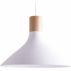 Pendel Lampe Wohn Ess Zimmer Holz Beleuchtung Hänge Decken Leuchte Weiß Philips 4095431PN