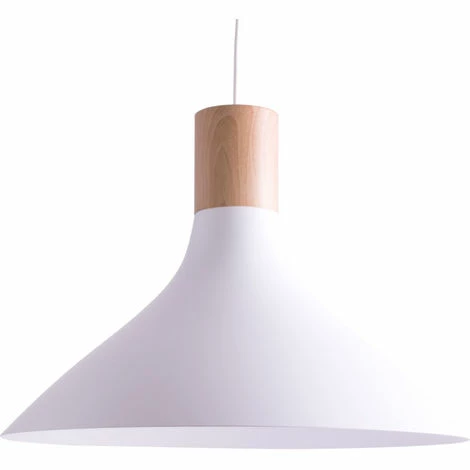 Pendel Lampe Wohn Ess Zimmer Holz Beleuchtung Hänge Decken Leuchte Weiß Philips 4095431PN