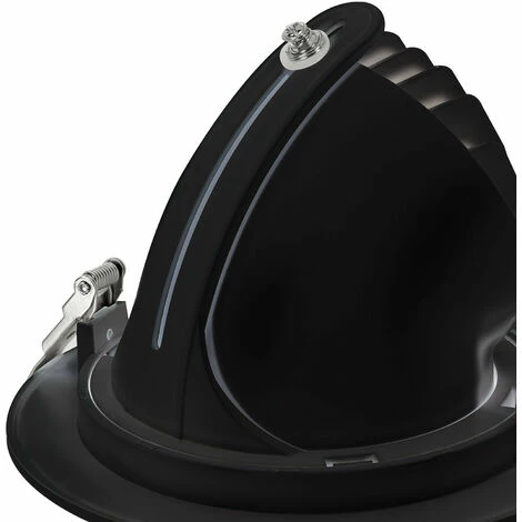 PHILIPS LED-Einbaustrahler Schwenkbar Rund 38W Schwarz 125 Lm/W CertaDrive Neutrales Weiß 3800K - 4200K – Bild 4