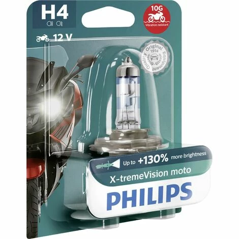 Philips 12342XV+BW Halogen Leuchtmittel X-Tremevision Moto H4 60/55 W 12 V – Bild 3
