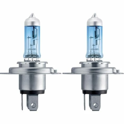 Philips 12342WVUSM Halogen Leuchtmittel WhiteVision, WhiteVision Xenon-Effekt H4 60/55 W 12 V