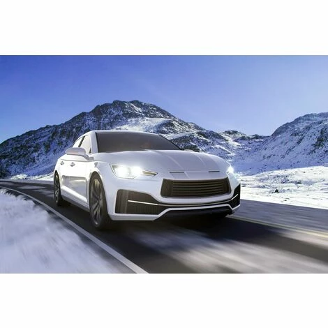 Philips 12342WVUSM Halogen Leuchtmittel WhiteVision, WhiteVision Xenon-Effekt H4 60/55 W 12 V – Bild 2