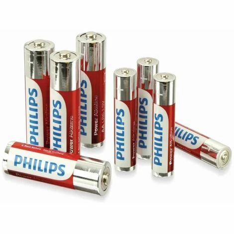 Philips Batterie-Set Powerlife, Alkaline, 24x AA, 16x AAA, 40 Stück – Bild 2
