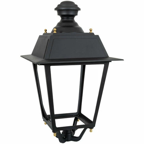 PHILIPS LED-Straßenleuchte 40W Villa LUMILEDS Xitanium Dimmbar 1-10V Kaltes Weiß 6000K Symmetrische 120x120º