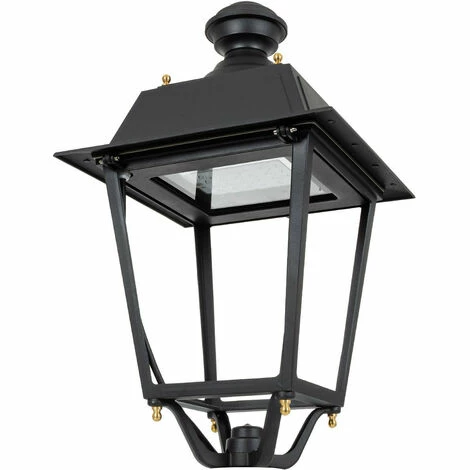 PHILIPS LED-Straßenleuchte 40W Villa LUMILEDS Xitanium Dimmbar 1-10V Kaltes Weiß 6000K Symmetrische 120x120º – Bild 2