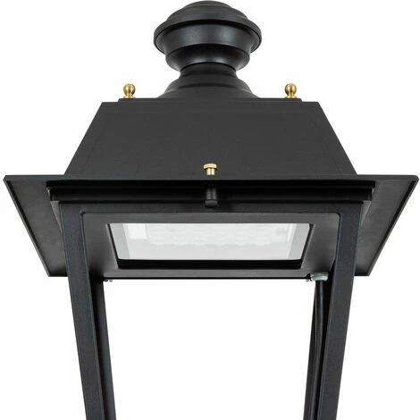 PHILIPS LED-Straßenleuchte 40W Villa LUMILEDS Xitanium Dimmbar 1-10V Kaltes Weiß 6000K Symmetrische 120x120º – Bild 4