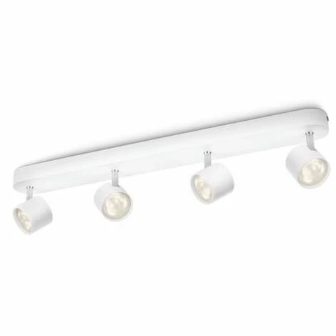 Philips 4er Balkenspot Cyl, 4 X 4W, 230lm, Weiß – Bild 5