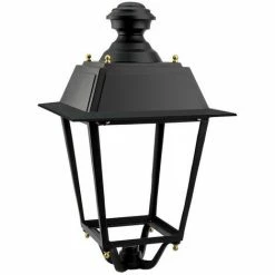 PHILIPS LED-Straßenleuchte 40W Villa Garden LUMILEDS Xitanium Programmierbar 5 Stufen Kaltes Weiß 5000K Asymmetrische 140ºx60º