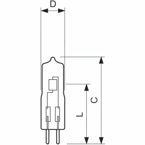 PHILIPS NV-Halogenlampe 25W Kl Kapseln LV B UV GY6,35 12V Niederdruck CAPS3000H25WGY6.3512VCL1CT/10 – Bild 3
