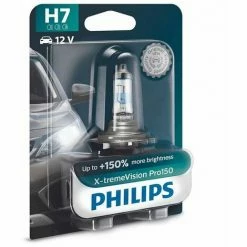 PHILIPS AUTOMOTIVE Philips - Philips H7 X-tremeVision Pro150 55 Watt 12 Volt PX26d 12972XVPB1 55 Watt PX26d 3400 Kelvin -PHILIPS Shop 30998634 3