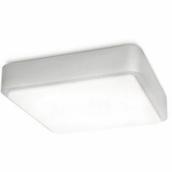 Philips Ecomoods Wandleuchte 169148716, Outdoor Pedestalpost Lighting, Grau, Aluminium, IP44, Garten, Patio, II