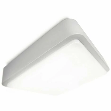 Philips Ecomoods Wandleuchte 169148716, Outdoor Pedestalpost Lighting, Grau, Aluminium, IP44, Garten, Patio, II – Bild 3