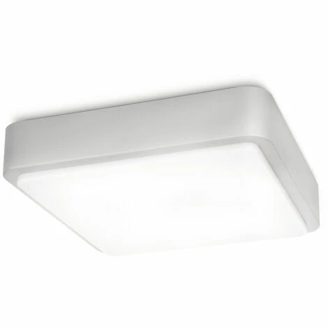 Philips Ecomoods Wandleuchte 169148716, Outdoor Pedestalpost Lighting, Grau, Aluminium, IP44, Garten, Patio, II – Bild 5