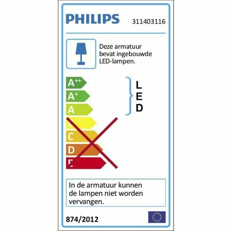 Philips myliving LED Deckenleuchte Ballan 10W, weiß 311403116 Deckenlampe Philips Myliving LED Deckenleuchte Ballan 10W, Weiß 311403116 Deckenlampe -PHILIPS Shop 32465361 4