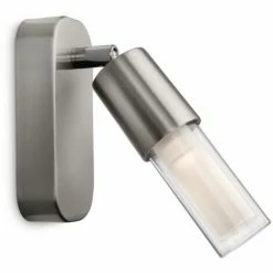 Philips Ledino LED-Wandspot Pilaster 1-flammig 4 W, Matt Chrom 564501716