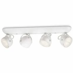 Philips Myliving Spot 532343116, Surfaced Lighting Spot, 4 Glühbirne(n), LED, 4 W, 2700 K, Weiß