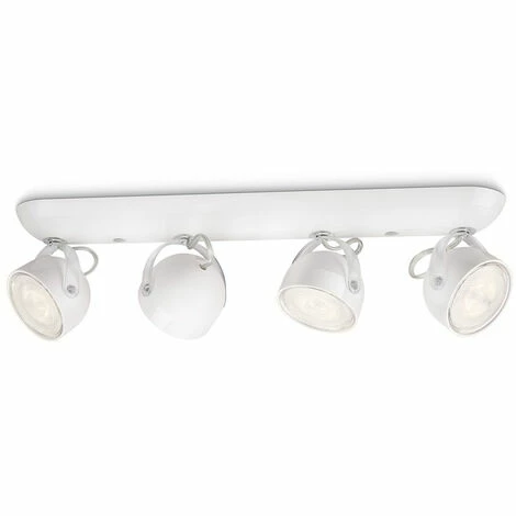 Philips Myliving Spot 532343116, Surfaced Lighting Spot, 4 Glühbirne(n), LED, 4 W, 2700 K, Weiß