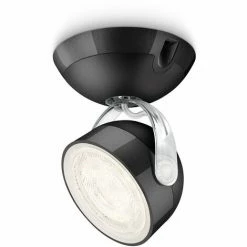 Philips Myliving Spot 532303016, Surfaced Lighting Spot, 1 Glühbirne(n), LED, 3 W, 2700 K, Schwarz