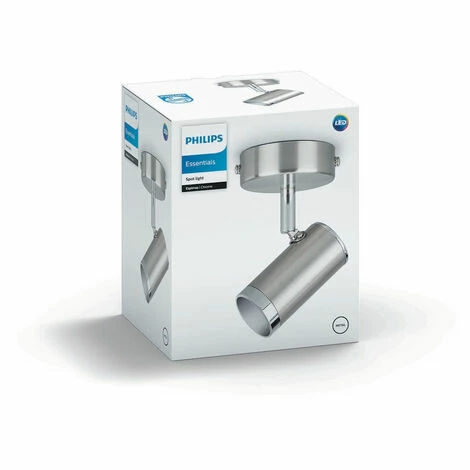 Philips myliving Spot 5013511P1, Rail lighting spot, 1 Glühbirne(n), LED, 4,3 W, 340 lm, Chrom Philips Myliving Spot 5013511P1, Rail Lighting Spot, 1 Glühbirne(n), LED, 4,3 W, 340 Lm, Chrom -PHILIPS Shop 32465644 3