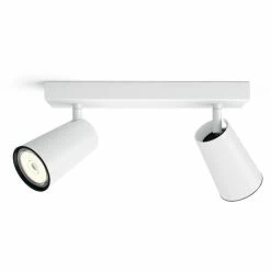 Philips Myliving 5057231PN, Surfaced Lighting Spot, GU10, 2 Glühbirne(n), LED, 220-240, Weiß