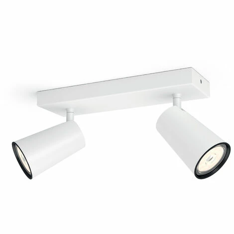 Philips myliving 5057231PN, Surfaced lighting spot, GU10, 2 Glühbirne(n), LED, 220-240, Weiß Philips Myliving 5057231PN, Surfaced Lighting Spot, GU10, 2 Glühbirne(n), LED, 220-240, Weiß -PHILIPS Shop 32465659 2