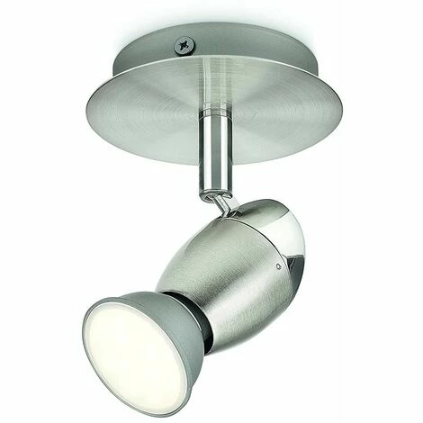 Philips Chestnut Leuchte Mit Schwenkbaren Strahlern, Nickel 1 X 50 W Bianco