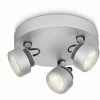 Philips 532794816 Rimus LED-Deckenspot, 3 W, 230 V, Grau