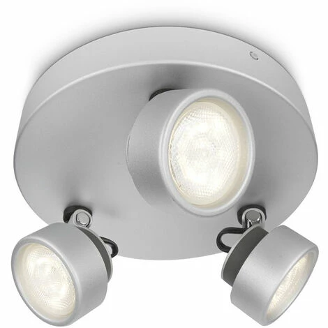 Philips 532794816 Rimus LED-Deckenspot, 3 W, 230 V, Grau – Bild 2