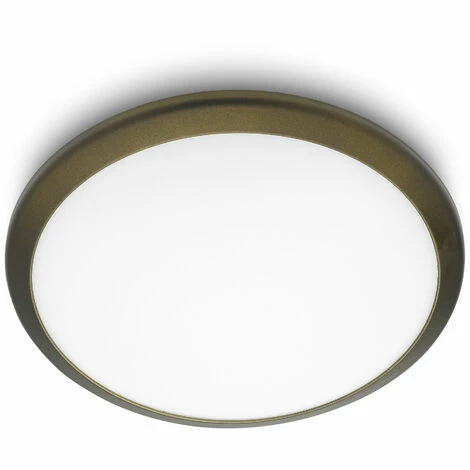 Philips myLiving Denim LED Deckenleuchte, EEK A+, 1-flammig, antik bronze 309400616 Philips MyLiving Denim LED Deckenleuchte, EEK A+, 1-flammig, Antik Bronze 309400616 -PHILIPS Shop 32465897 1