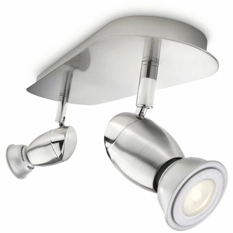 Philips MyLiving Aufbauspot, Mit 4 W, EEK A+, Inklusive Leuchtmittel, 2-flammig, 556921716 – Bild 3