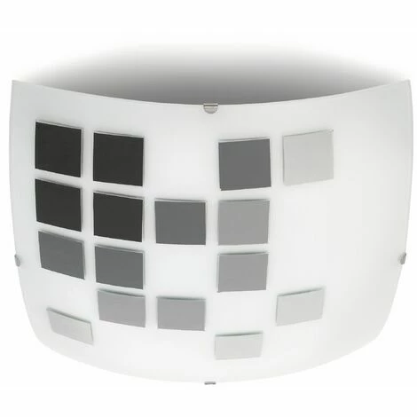 Philips Myliving Deckenleuchte Glas Schwarz Weiß 302013016