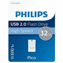 Philips USB-Stick 32GB 2.0 USB Drive Pico (FM32FD85B/00)