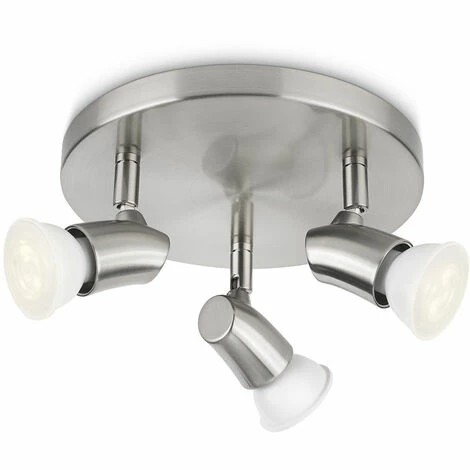 Philips Kaya LED-Deckenstrahler, Matt, Verchromt, 3 X 2 W, 230 V 591191716