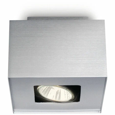 PHILIPS Phlilips MyLiving Tempo Spot, 1 X 50 W, 230 V, Aluminium Single Plate Aluminium – Bild 2