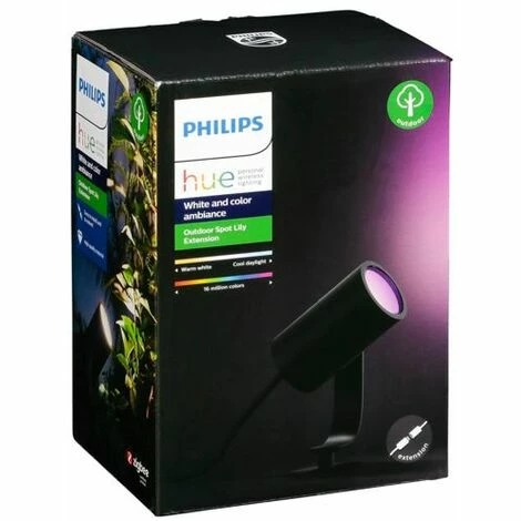 Philips Hue Lily LED 1flg. Spot Erweiterung Schw.
