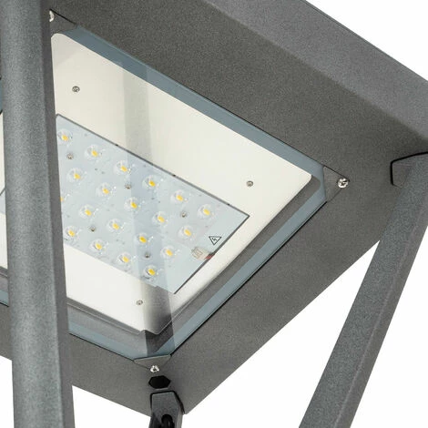 PHILIPS LED-Straßenleuchte 40W Aventino Square LUMILEDS Xitanium Kaltes Weiß 6000K Asymmetrische 160ºx60º – Bild 4