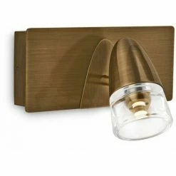 Philips InStyle Oregon Wandleuchte Antik Bronze (integrierter 1 X 5 Watt LED Leuchtmittel)