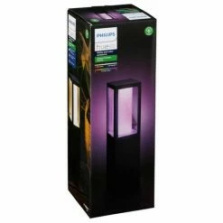 Philips Hue Impress LED Sockelleuchte Schwarz