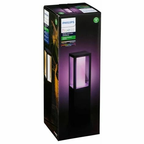 Philips Hue Impress LED Sockelleuchte Schwarz