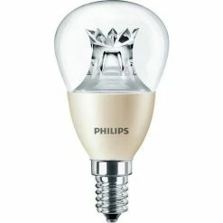 Sphärische LED-Master-Lampe 4W E14 Klar Dimmbar PHILIPS 45378000