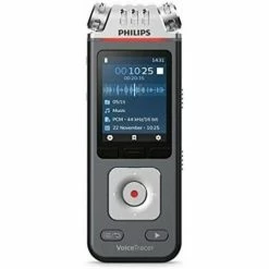 8GB Professionelles Digitales Diktiergerät Philips DVT7110, Diktiergerät Tragbarer Audiorecorder, Stereo Meeting Recorder.