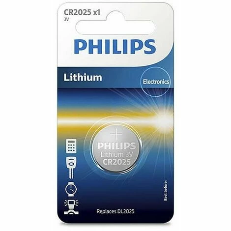 Knopfzellenbatterie Philips Cr2025/ 3v