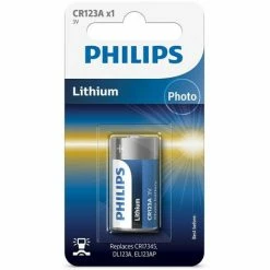 Batterien Philips Lithium Cr123 3v Pack 1