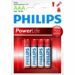 PhilipsPhilips Alkalische Batterie Lr03 Aaa Pack-4
