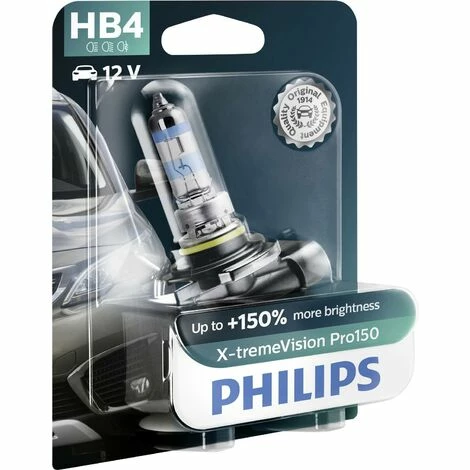Philips 9006XVPB1 Halogen Leuchtmittel X-tremeVision HB4 51 W 12 V – Bild 3