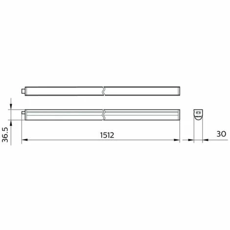 LED T5 150cm 24W 2500lm UGR 26 - Philips – Bild 3