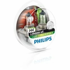 PHILIPS 12342LLECOS2 LONGLIFE ECOVISION H4 SCHEINWERFERLAMPE, 2-ER KIT
