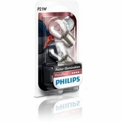PHILIPS 12498VPB2 VISIONPLUS P21W SIGNALLAMPE 12498VPB2, 2ER BLISTER