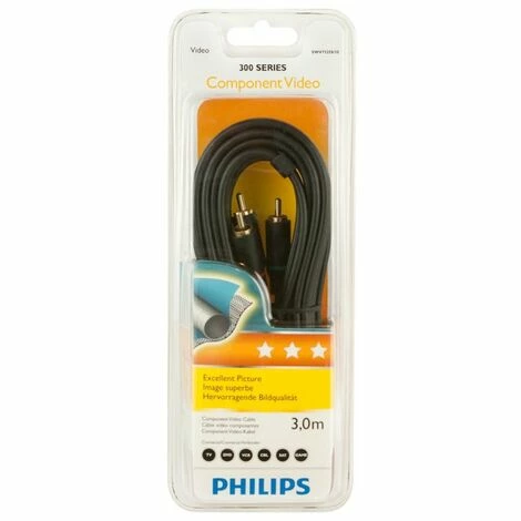 Philips Komponenten 3-Cinch YUV Video Kabel, 3m – Bild 2