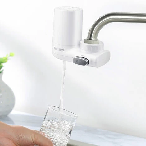 Philips Tap Water Purifier CM-300 Wasserfilter Wasserhahn Ersatz Entchlorungsfilter Perkolator Für Küche Badezimmer,Eine Maschine Mit Drei Filter – Bild 5